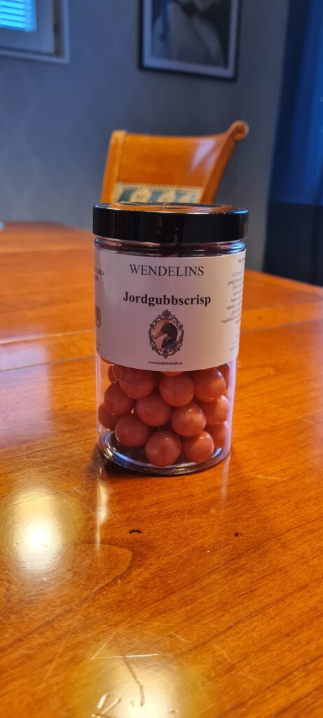 Wendelins jordgubbscrisp godis