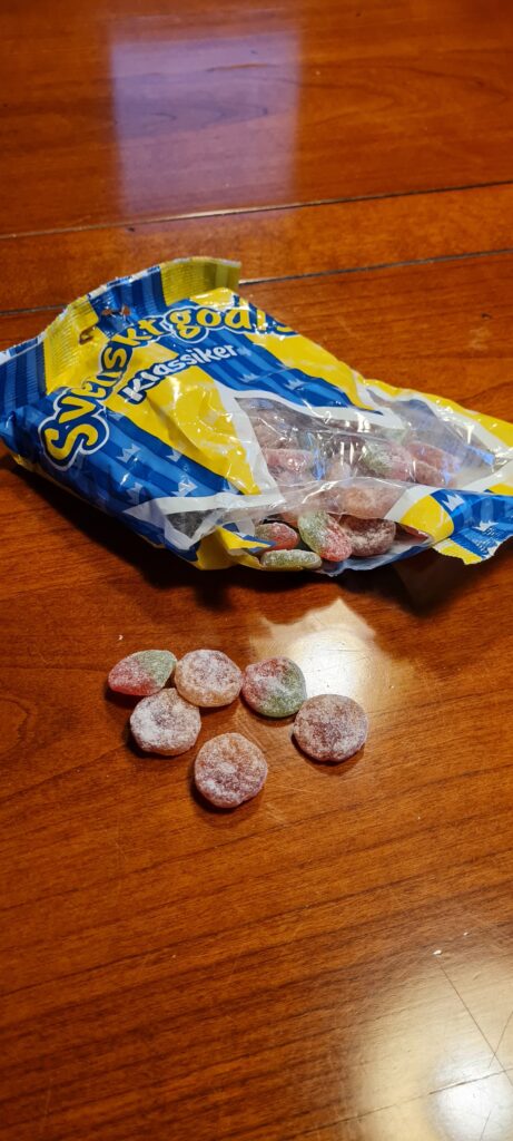 Svenskt godis: Klassiska sura godis i påse