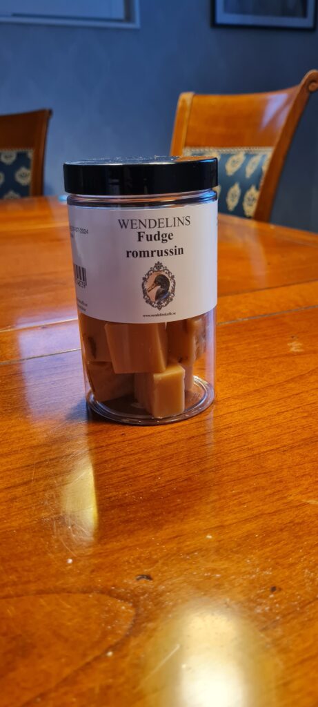 Wendelins Fudge romrussin